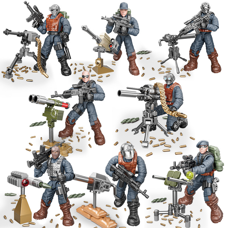 Modèle DIY de soldats militair - Lego Minifigure Holder avis et prix