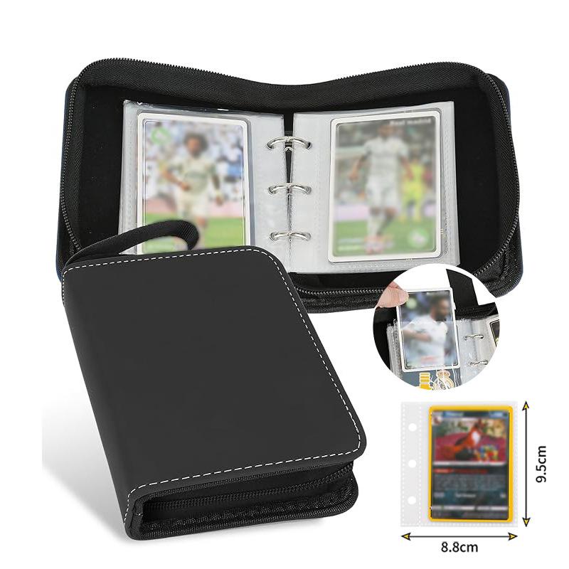 Porte-cartes en cuir PU imperm - Trading Card Binder avis et prix